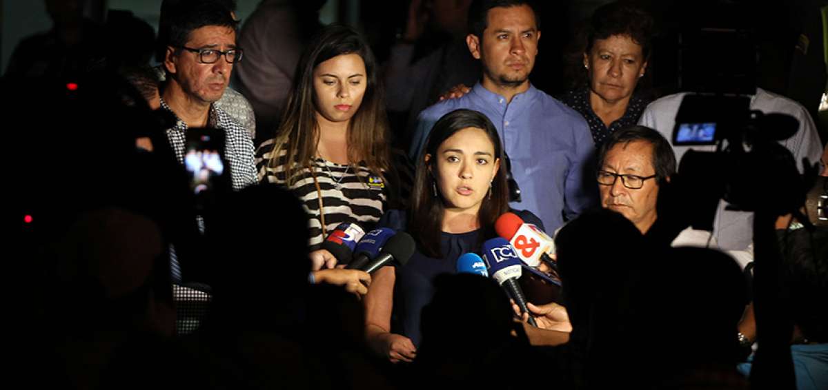 Los familiares de los miembros del equipo period&iacute;stico