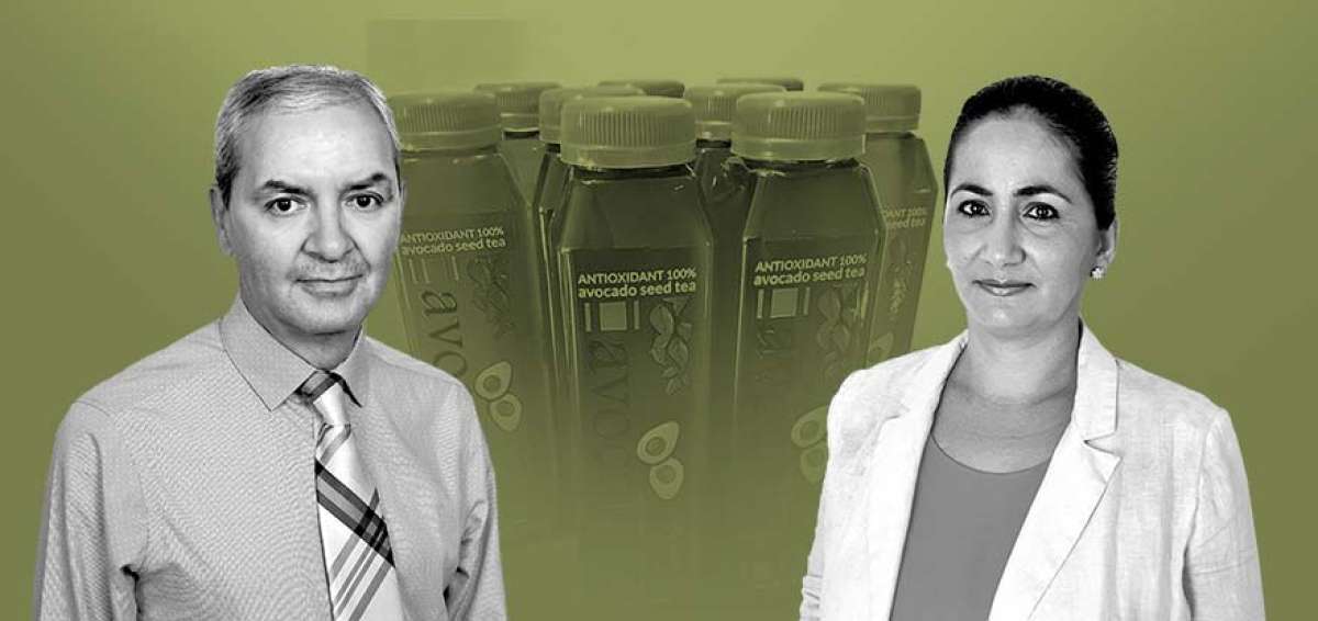 Drink your Avocados y AvocaTea (arriba), son dos de los productos que forman parte de The Avocados Club L.L.C., emprendimiento de Henry Sarmiento (55 a&ntilde;os) y Roxana Montalv&aacute;n (44).