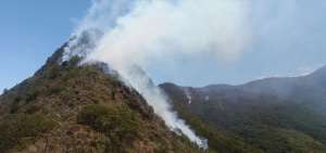 El cant&oacute;n azuayo Ponce Enr&iacute;quez fue uno de los afectados por los incendios forestales de la semana anterior.