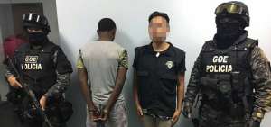 Los agentes de la Dinased ejecutaron allanamientos para capturar a los presuntos autores de las muertes violentas. 