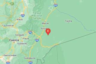 Reportan sismo en Sucúa, Morona Santiago