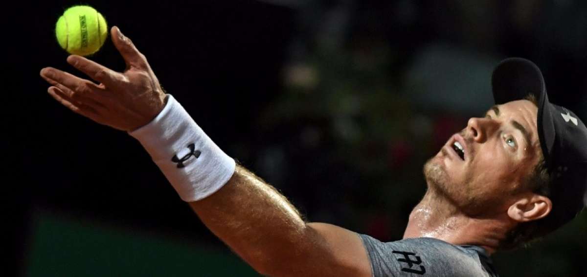 Andy Murray cae de entrada en su defensa del t&iacute;tulo en Roma