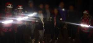 Las personas fueron localizadas por agentes del Cuerpo de Bomberos.
