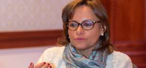 Elizabeth Cabezas, presidenta de la Asamblea Nacional.
