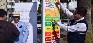 El mecanismo dispone de cinco colores determinados por la Organizaci&oacute;n Mundial de la Salud (OMS).