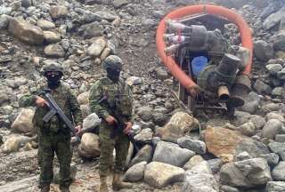 Ejército Ecuatoriano frena minería ilegal en Zamora Chinchipe tras denuncia ciudadana