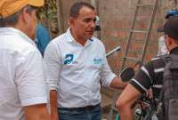 Javier Pincay sufrió un atentado mientras realizaba un recorrido en Portoviejo