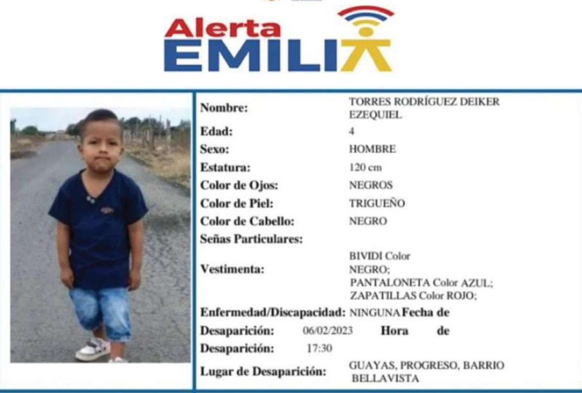Ayudemos a encontrar a Deiker Ezequiel Torres Rodríguez