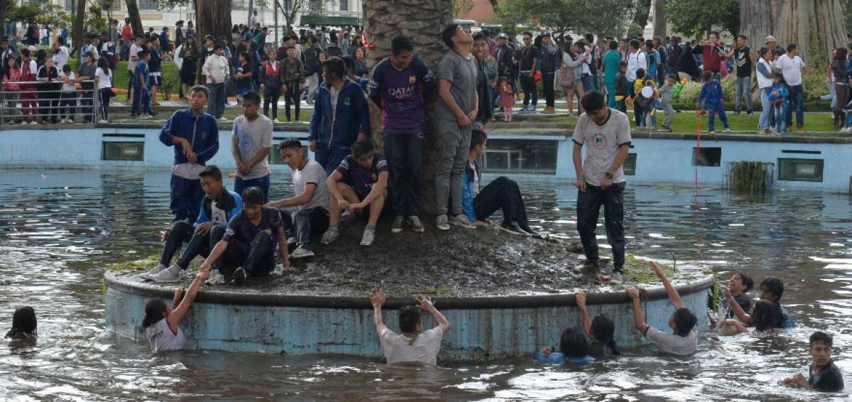 Juegos de carnaval en parques de Quito dejaron $ 11.500 en da&ntilde;os