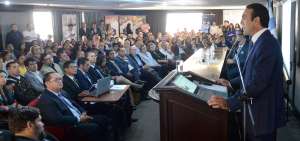 El ministro Pablo Campana inform&oacute; sobre el proyecto de ley durante la rendici&oacute;n de cuentas de la entidad que se realiz&oacute; ayer en Guayaquil.