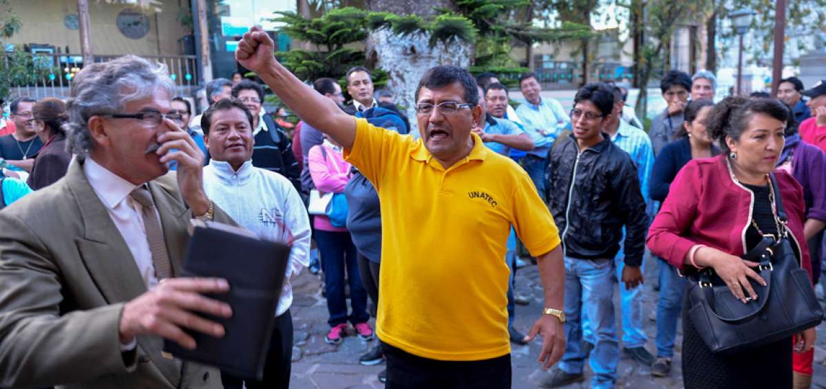 Tanto el proyecto Quitocables (foto) como la Soluci&oacute;n Vial Guayasam&iacute;n han generado protestas ciudadanas.