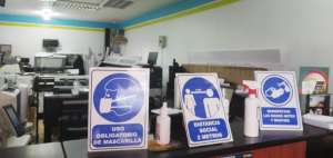 Peque&ntilde;os comercios se adaptan a la 'nueva normalidad' en Quito