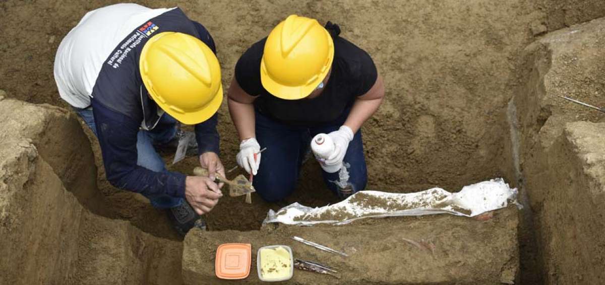 En los laboratorios del INPC, desde hoy, se realizar&aacute;n microexcavaciones, limpieza y documentaci&oacute;n que permitan la conservaci&oacute;n a largo plazo