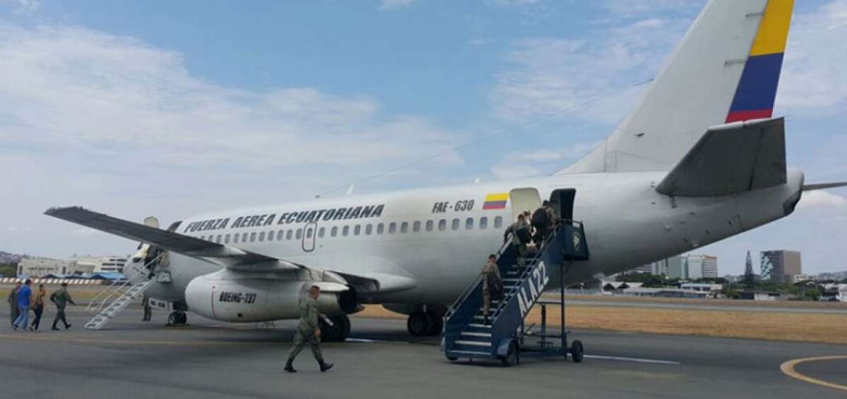 En el acto participar&aacute;n tres helic&oacute;pteros de la Fuerza A&eacute;rea ecuatoriana.