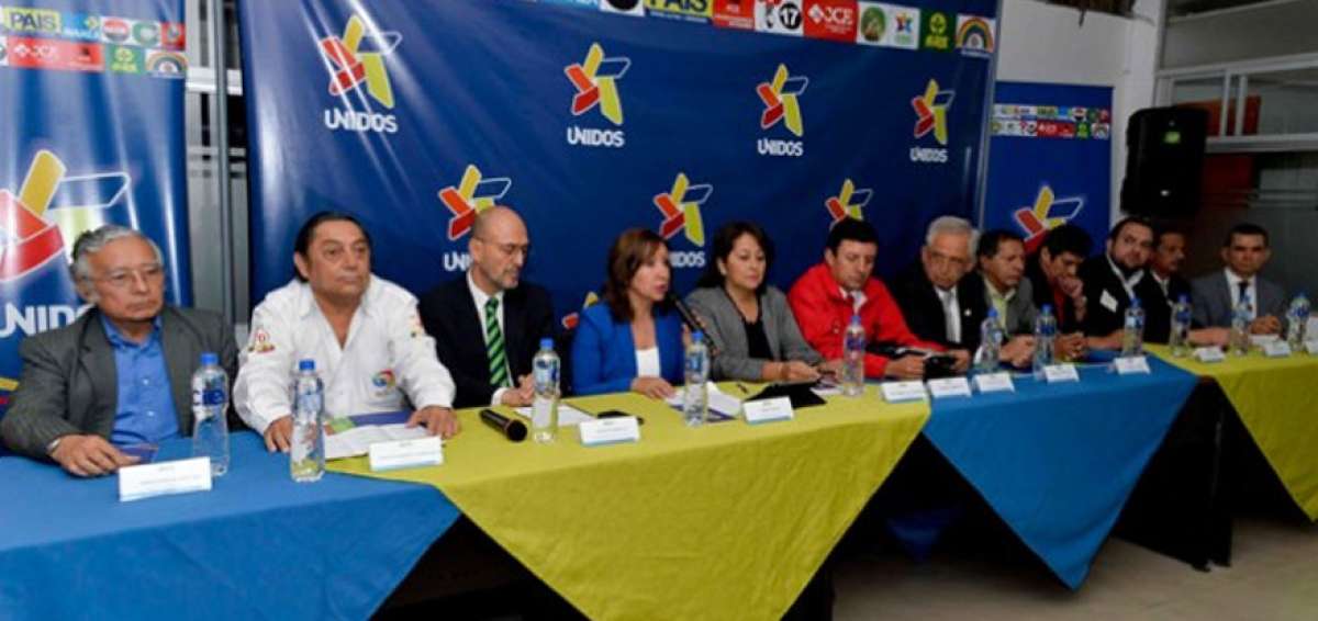 Frente Unidos ratifica su apoyo al proyecto pol&iacute;tico de la revoluci&oacute;n