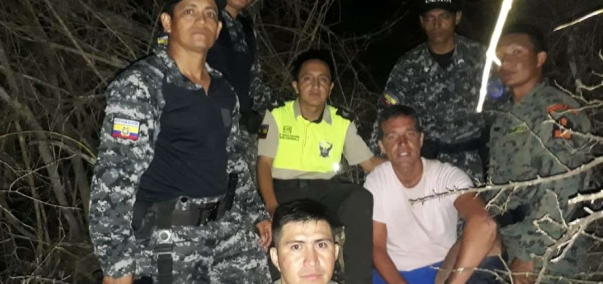 Espa&ntilde;ol extraviado en Gal&aacute;pagos fue rescatado con signos de deshidrataci&oacute;n