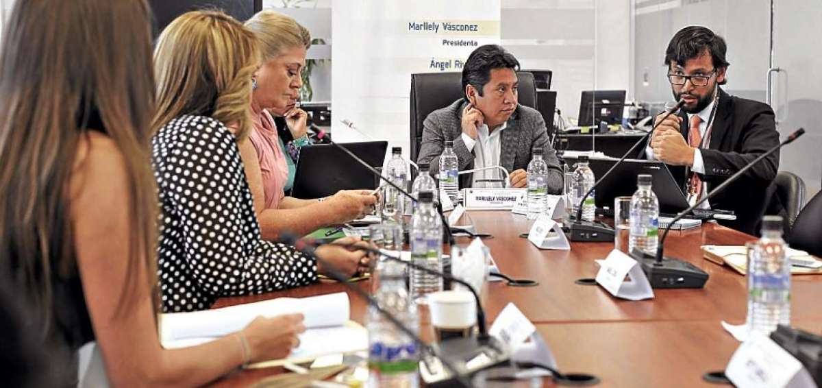 Jorge Fabara, asesor del Ministerio de Educaci&oacute;n, realiz&oacute; sus aportes sobre la ley en la Comisi&oacute;n Legislativa.