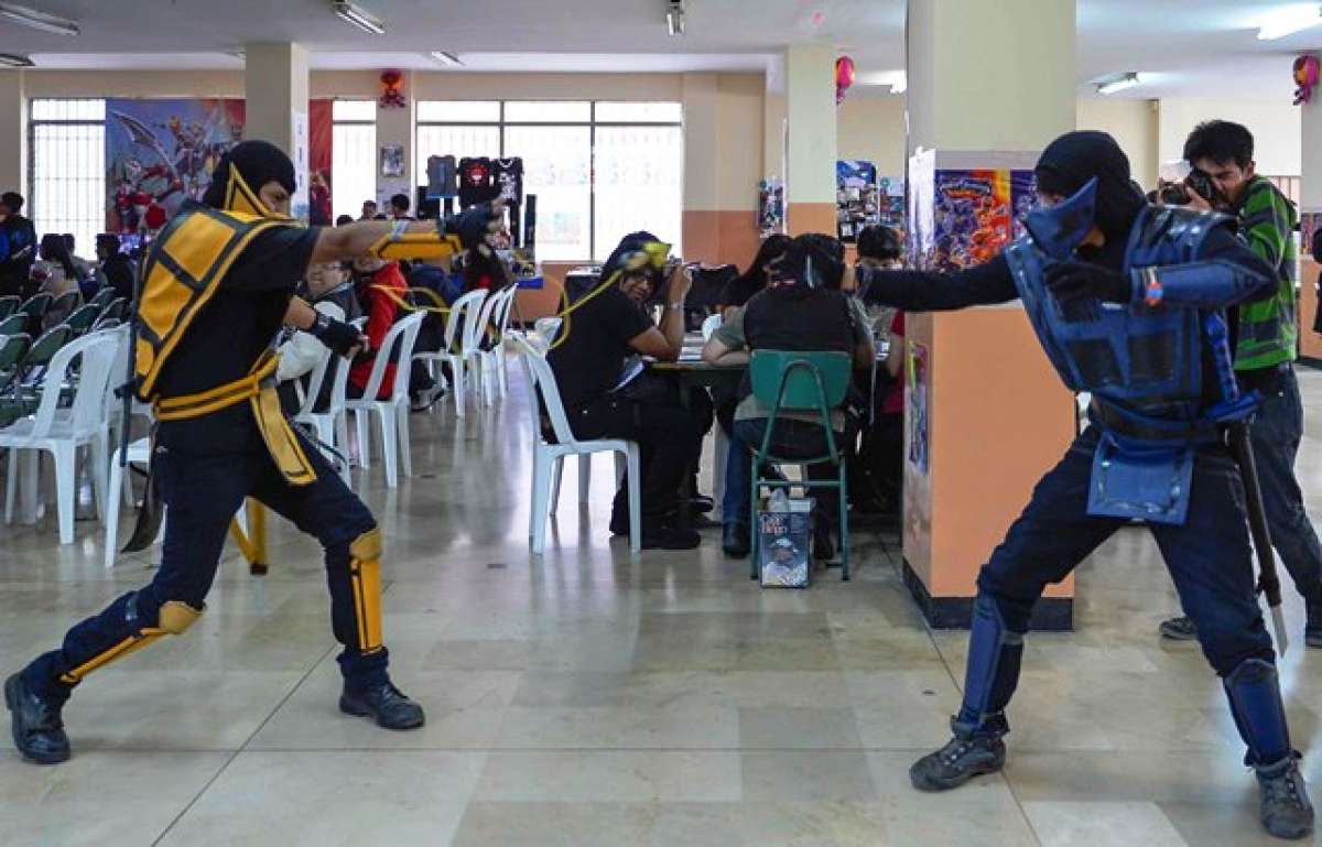 Los amantes del comic aprovecharon para hacer cosplays de sus personajes favoritos. Foto: Miguel Jim&eacute;nez / El Tel&eacute;grafo