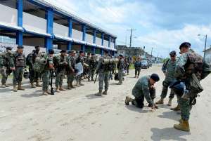 Incrementan resguardo policial en Muisne y Santa Rita por comicios seccionales