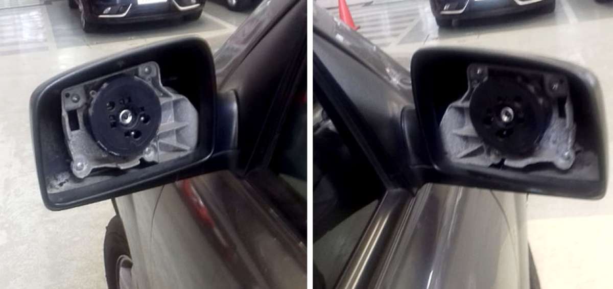 Diagonal a la PJ en menos de 10 minutos desvalijan un carro