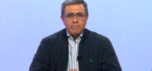Jos&eacute; Agusto Briones, secretario general de la Presidencia del Ecuador, durante la cadena nacional.