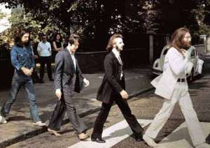 Esta es una de las tomas descartadas para el Abbey Road