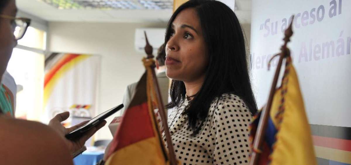 Jusset Vallejo, directora en Guayaquil de la C&aacute;mara de Industrias y Comercio Ecuatoriano-Alemana.