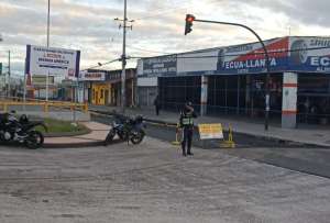 Avenida América está cerrada a la altura de la Mañosca