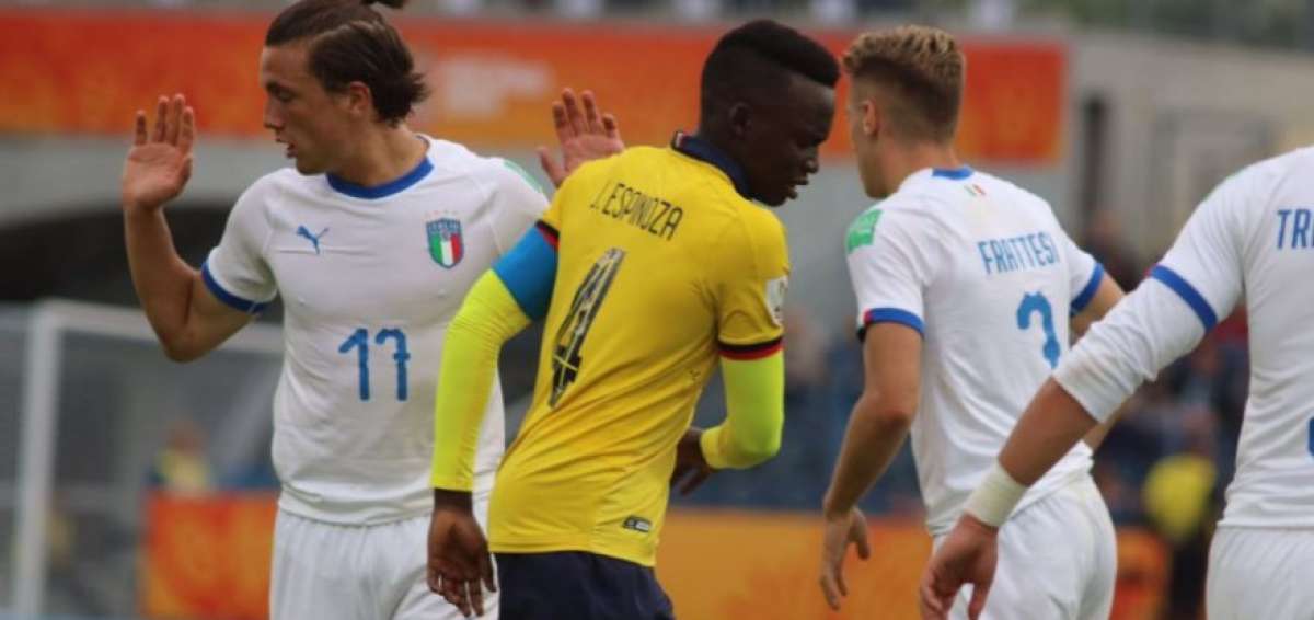 Ecuador Sub20 mereci&oacute; m&aacute;s en derrota con Italia