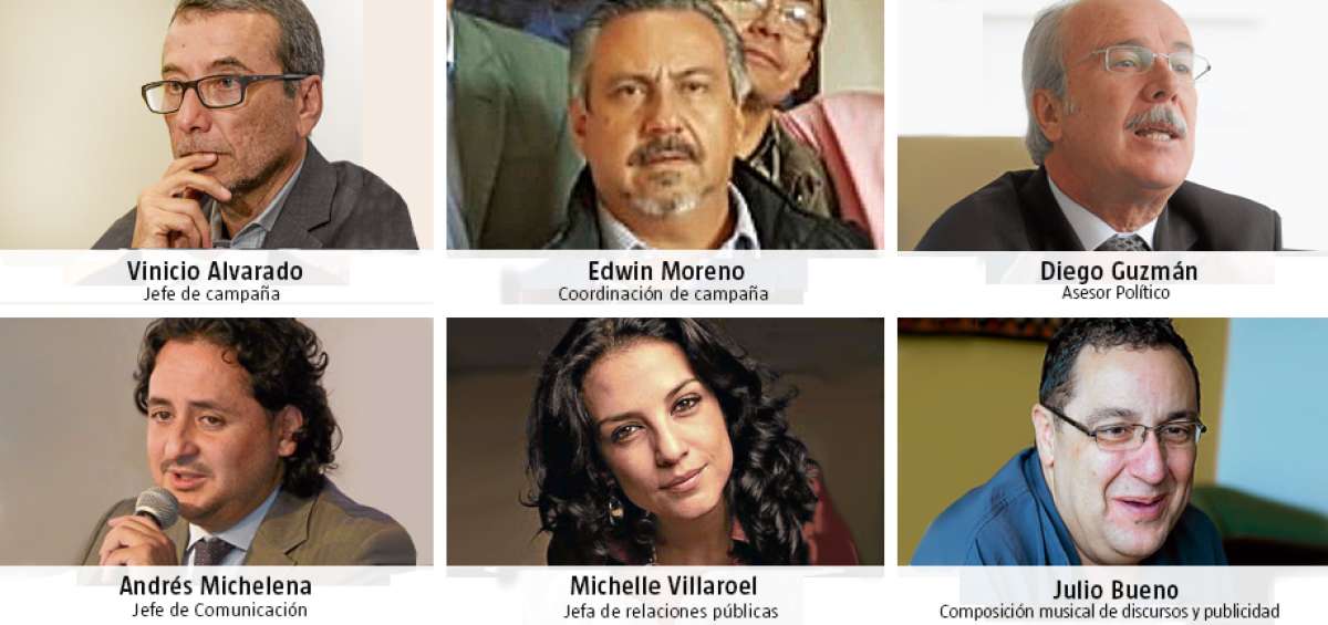 Moreno conserva sus colaboradores desde su &eacute;poca de vicepresidente