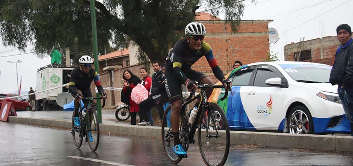 El &ldquo;tricolor&rdquo; Jefferson Cepeda se colg&oacute; la medalla de oro en la prueba de ruta de los Juegos Deportivos Suramericanos, Cochabamba 2018.   