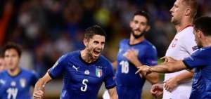 Jorginho le dio el empate a la selecci&oacute;n italiana por la v&iacute;a del penal.