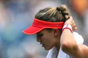 Bouchard ya hab&iacute;a renunciado el s&aacute;bado a la segunda ronda del dobles femenino. Foto: AFP