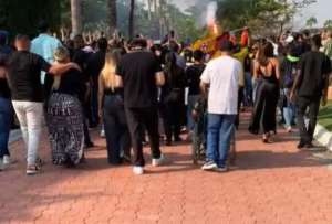 Karen Grunaer fue asesinada a tiros luego del velorio de Mario Pineida