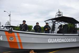 Tres lanchas guardacostas se entregaron a Ecuador para fortalecer las acciones contra el narcotr&aacute;fico.