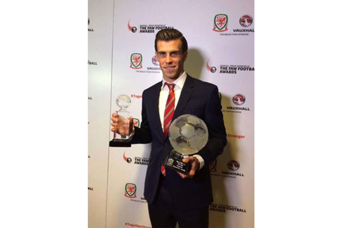 Gareth Bale, elegido por cuarta ocasi&oacute;n mejor jugador gal&eacute;s del a&ntilde;o