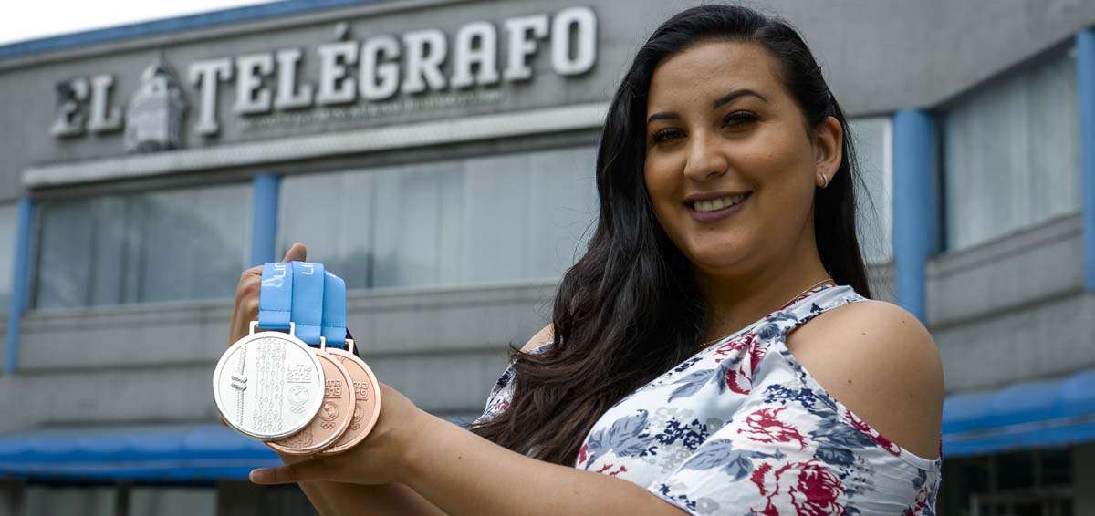 La guayaquile&ntilde;a Marina P&eacute;rez cont&oacute; como super&oacute; sus miedos en los juegos de Lima.