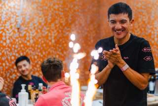 Richard Carapaz festejó su cumpleaños