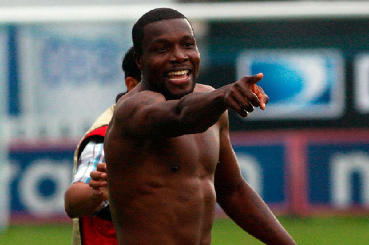 El "Demoledor", Carlos Tenorio, anot&oacute; el segundo gol de El Nacional. Foto: API