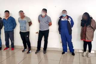 Policía Nacional desarticuló banda que se dedicaba a robos en entidades bancarias