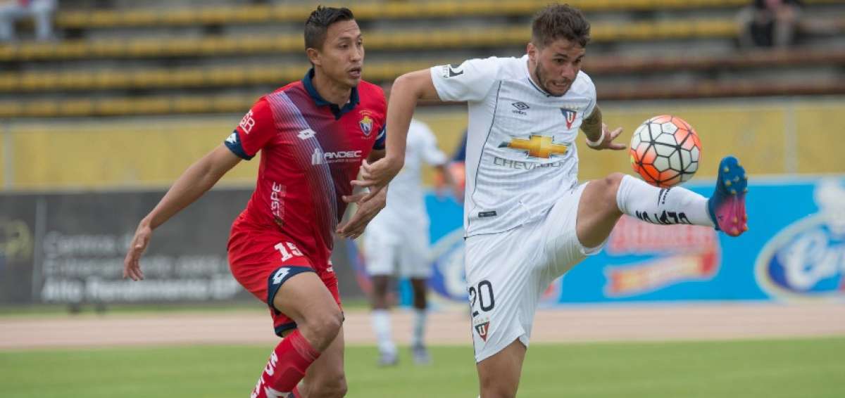 El Nacional empata sobre la hora con Liga de Quito