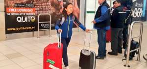 L&aacute;grimas en ojos de Glenda Morej&oacute;n al recordar su triunfo