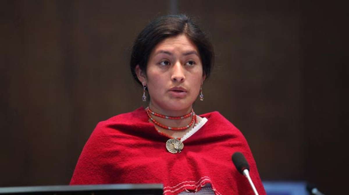 Betty Jerez, asamble&iacute;sta e integrante de la Comisi&oacute;n de los Derechos Colectivos Comunitarios y la Interculturalidad