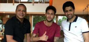 El presidente del PSG visit&oacute; a Neymar en Brasil