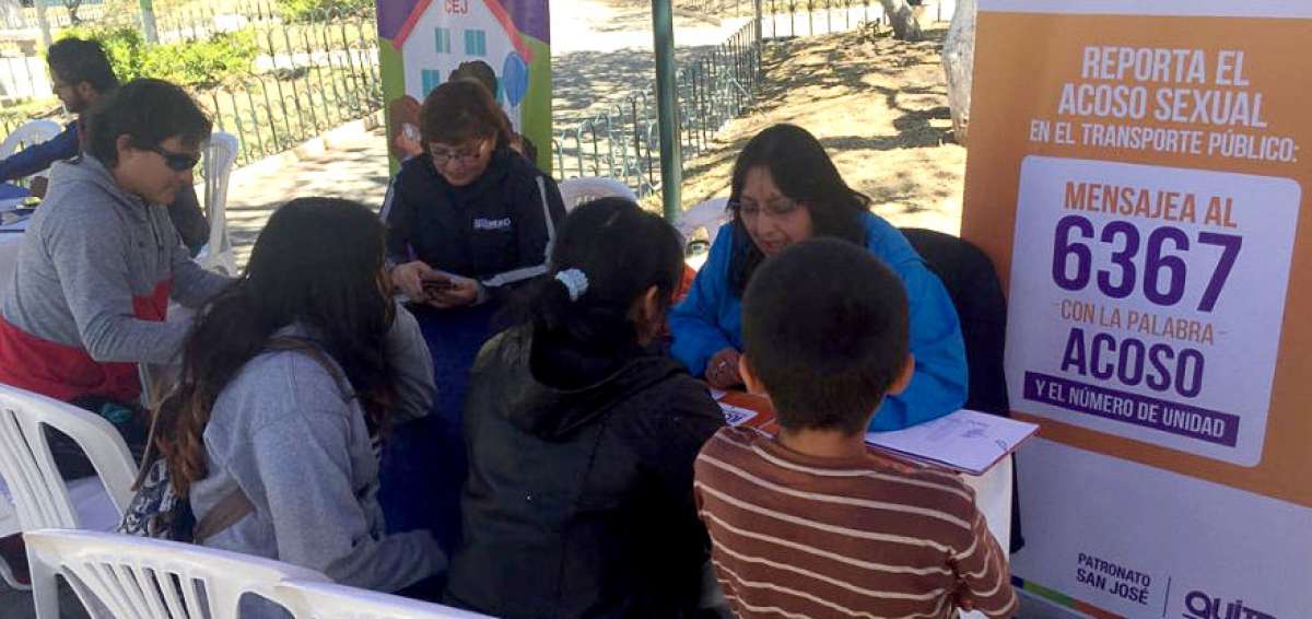 Campa&ntilde;a contra el acoso en buses de Quito ser&aacute; ampliada