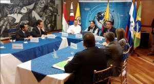 Seg&uacute;n los funcionarios de la Senecyt, Ecuador est&aacute; a la vanguardia de Am&eacute;rica Latina. Foto: Tomada del Twitter de la Canciller&iacute;a. 