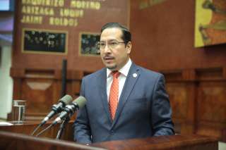 Hernán Ulloa, presidente del CPCCS, fue destituido por la Asamblea Nacional el viernes 18 de noviembre. 