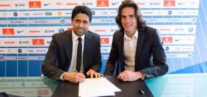 Edinson Cavani renueva con el Par&iacute;s SG hasta 2020