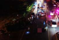 Un militar en servicio activo falleció tras accidente de tránsito en Santa Elena.