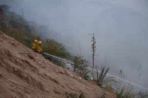 Son 8 los detenidos por los incendios forestales en Quito  